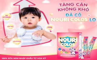 Cách sử dụng sữa non tăng cân Nouri Colos đúng chuẩn cho trẻ biếng ăn từ 6- 36 tháng