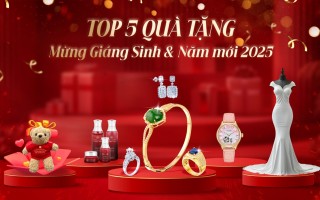 Top 5 quà tặng Giáng sinh & Năm mới ý nghĩa dành tặng người thân quý, đối tác