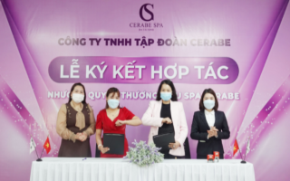 Lễ kí kết hợp tác toàn diện giữa Chuỗi nhượng quyền thương hiệu Spa Cerabe và Chủ Spa Nguyễn Thị Hồng