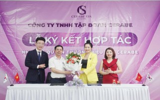 Ký kết nhượng quyền Spa Cerabe với CEO Nguyễn Văn Túc