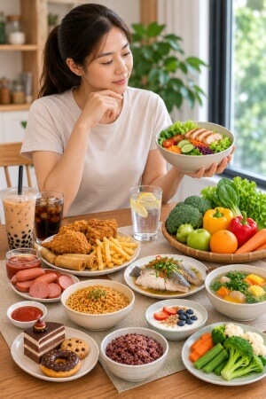 Các loại thực phẩm cần hạn chế