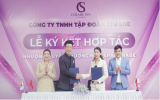Lễ kí kết hợp tác toàn diện giữa Chuỗi nhượng quyền thương hiệu Spa Cerabe và Chủ Spa Hoàng Thị Lưu