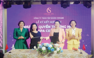 Ký kết nhượng quyền Spa Cerabe với CEO Nguyễn Thị Thu Hà